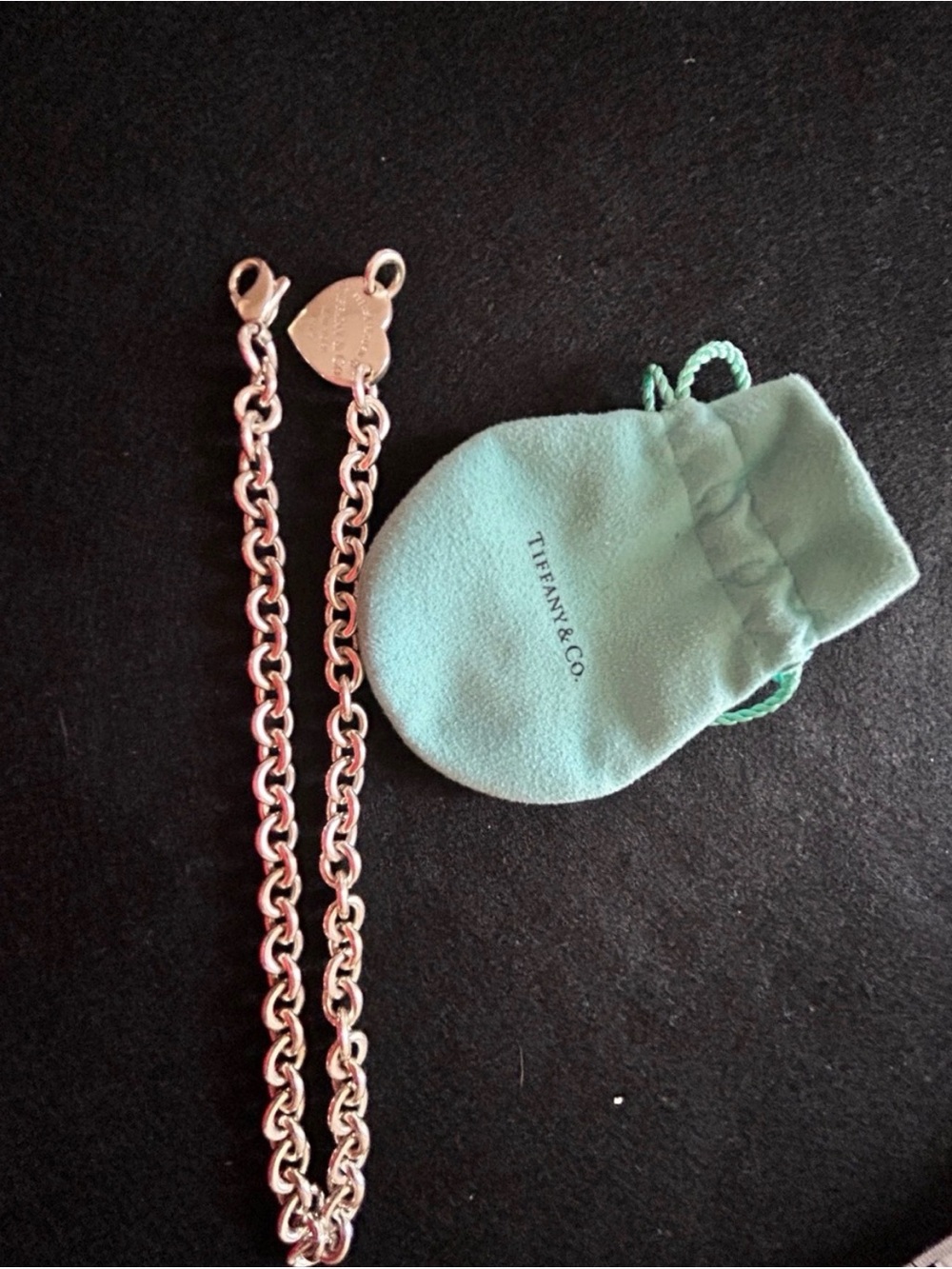 Tiffany & Co. 2016 Return To Tiffany heart tag chain